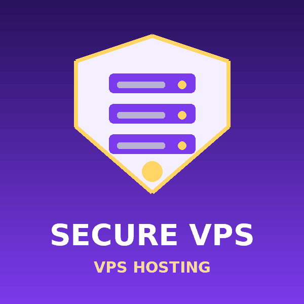 Cloud VPS Icon 2 Secure VPS shield icon